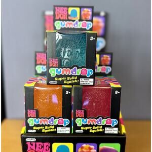 Schylling NeeDoh Gum Drop Super Solid Squishy Squeeze Sensory Fidget Toy New